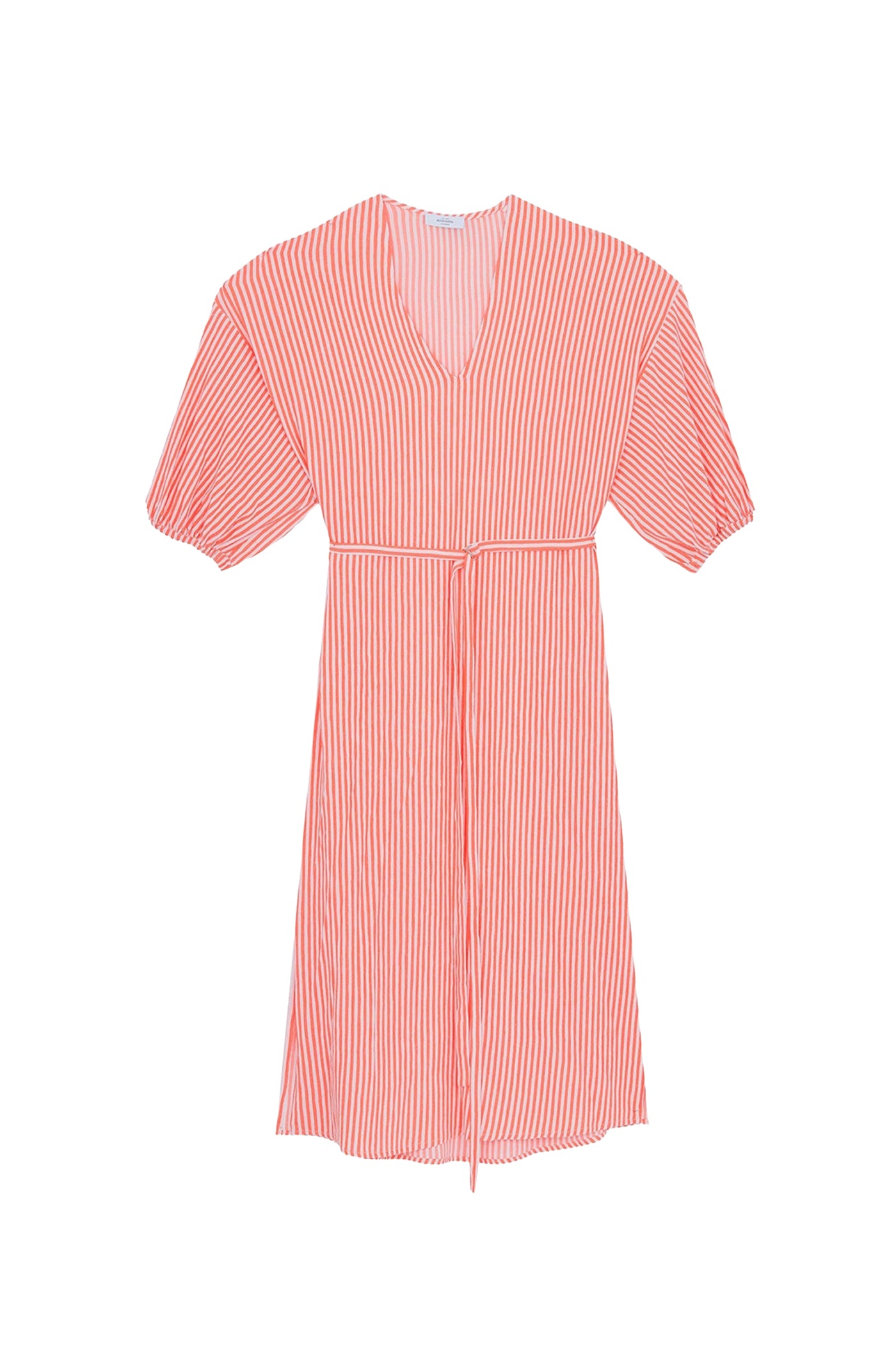 Robe midi Fine Melina - Mandarine