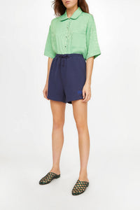 Dan cotton shorts - Navy