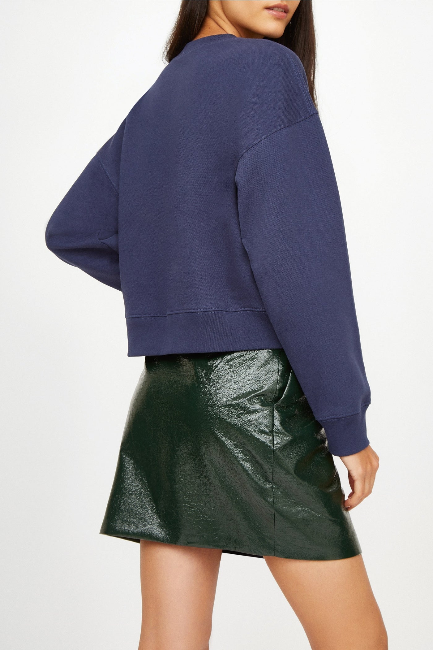 Sweatshirt Ti Amo en coton - Marine