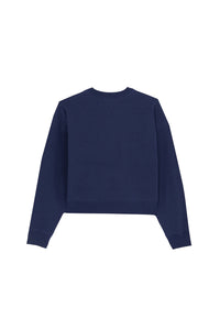 Sweatshirt Ti Amo en coton - Marine