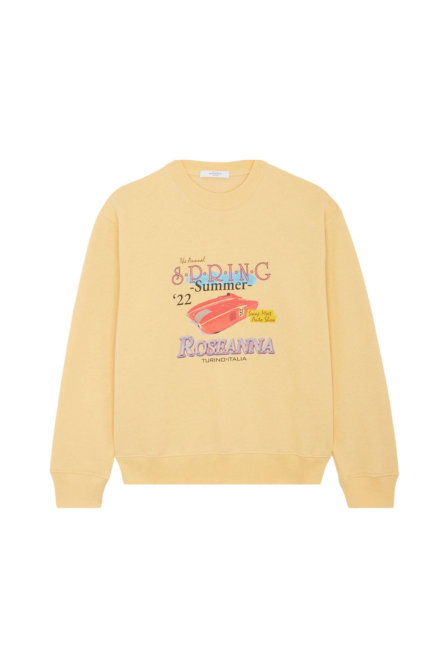 Louis Mollino cotton sweatshirt - Paille