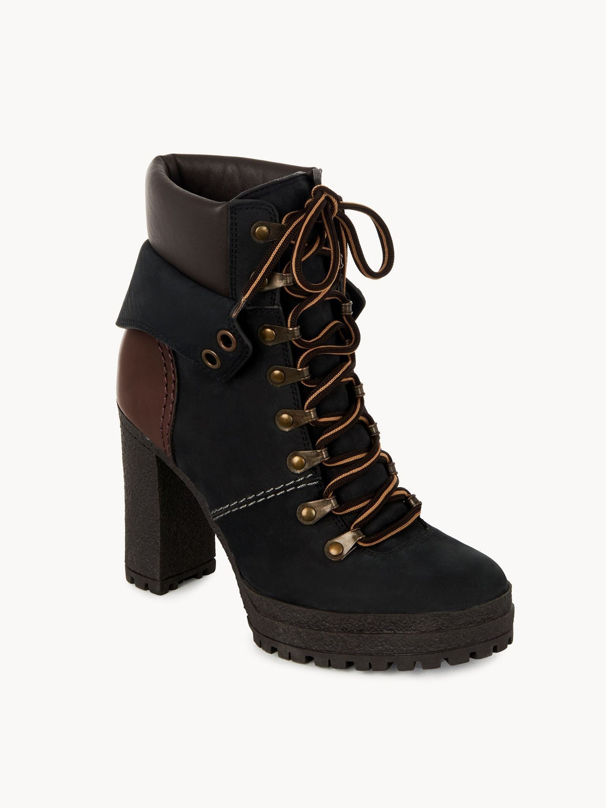BASEPLUS_Black ANKLE BOOTS - Black