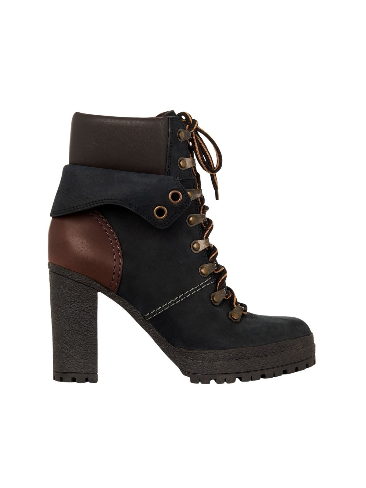 BASEPLUS_Black ANKLE BOOTS - Black