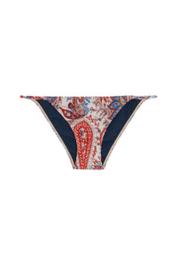 Five paisley bikini bottoms - Denim