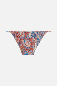 Five paisley bikini bottoms - Denim