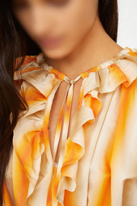 Robe midi Rio Parasol - Mandarine
