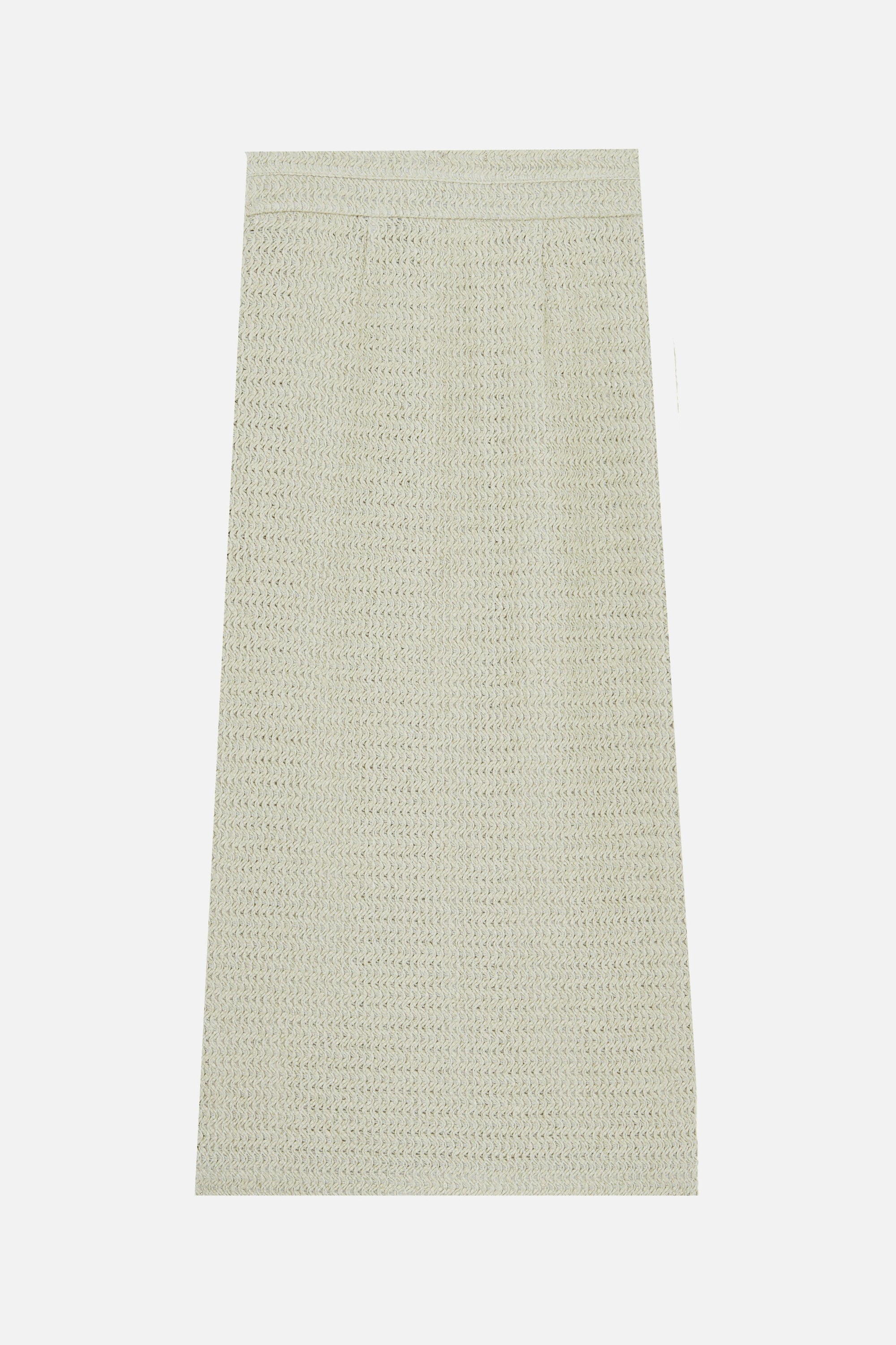 Hockey skirt with raffia effect - Greige