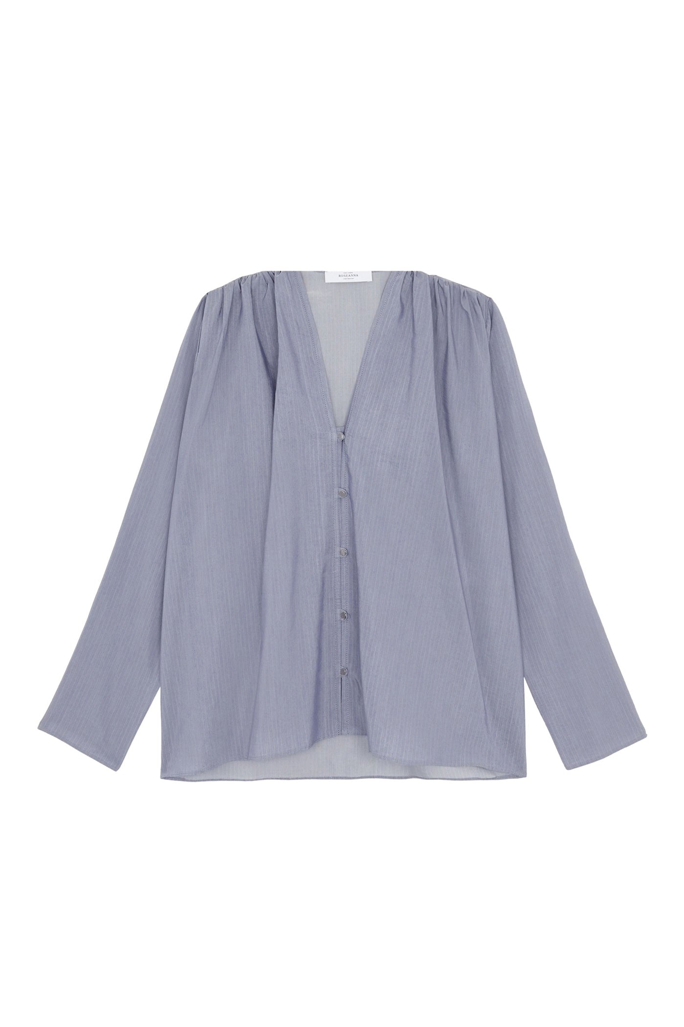 Blouse Doris en rayures - Denim