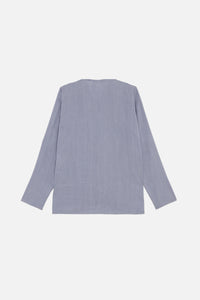Blouse Doris en rayures - Denim