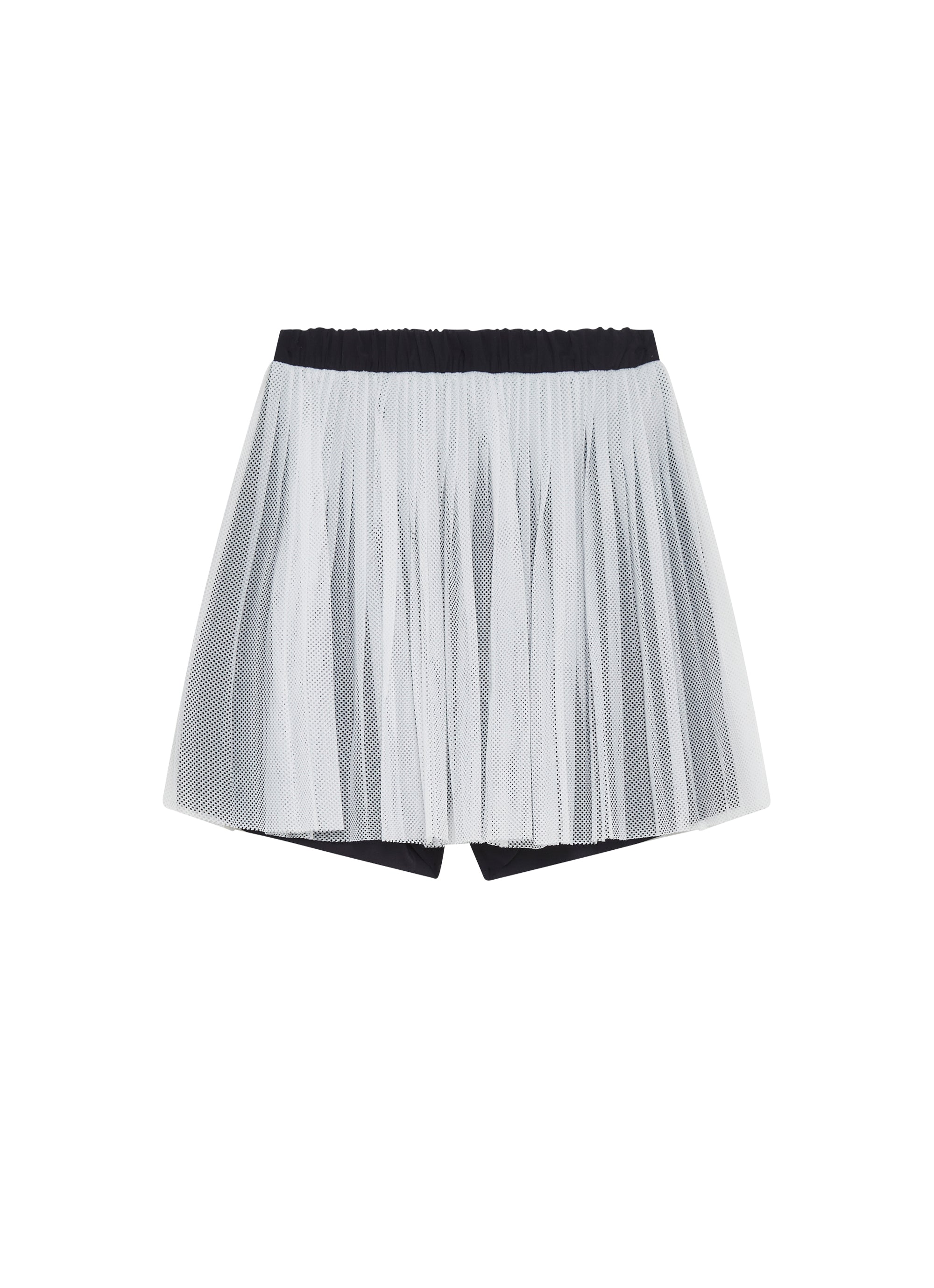 Net skirt - Bianco & Blue