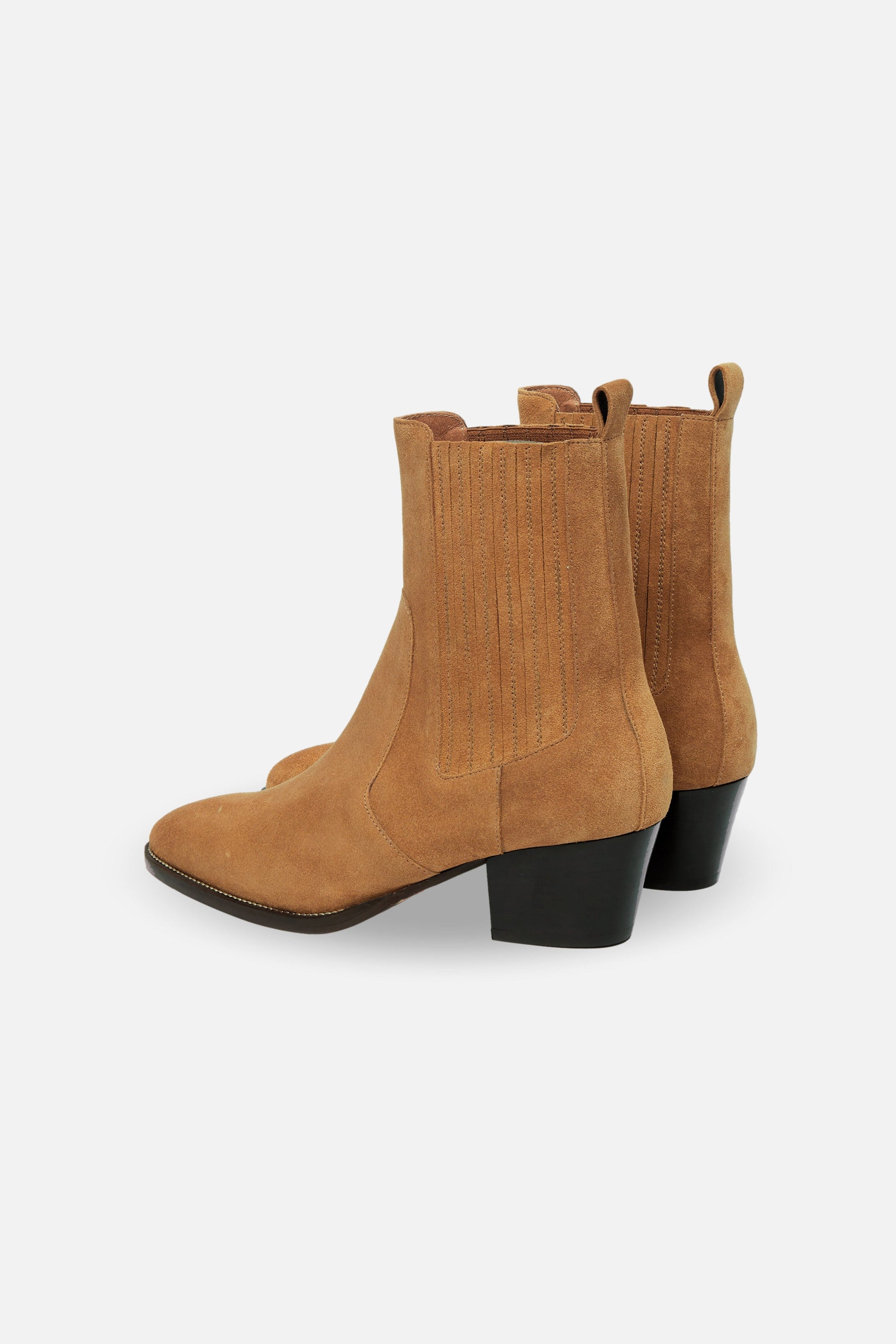 Bottes Mania en cuir - Beige