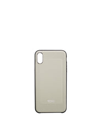 Coque de téléphone Iphone XS Max en cuir - Grey