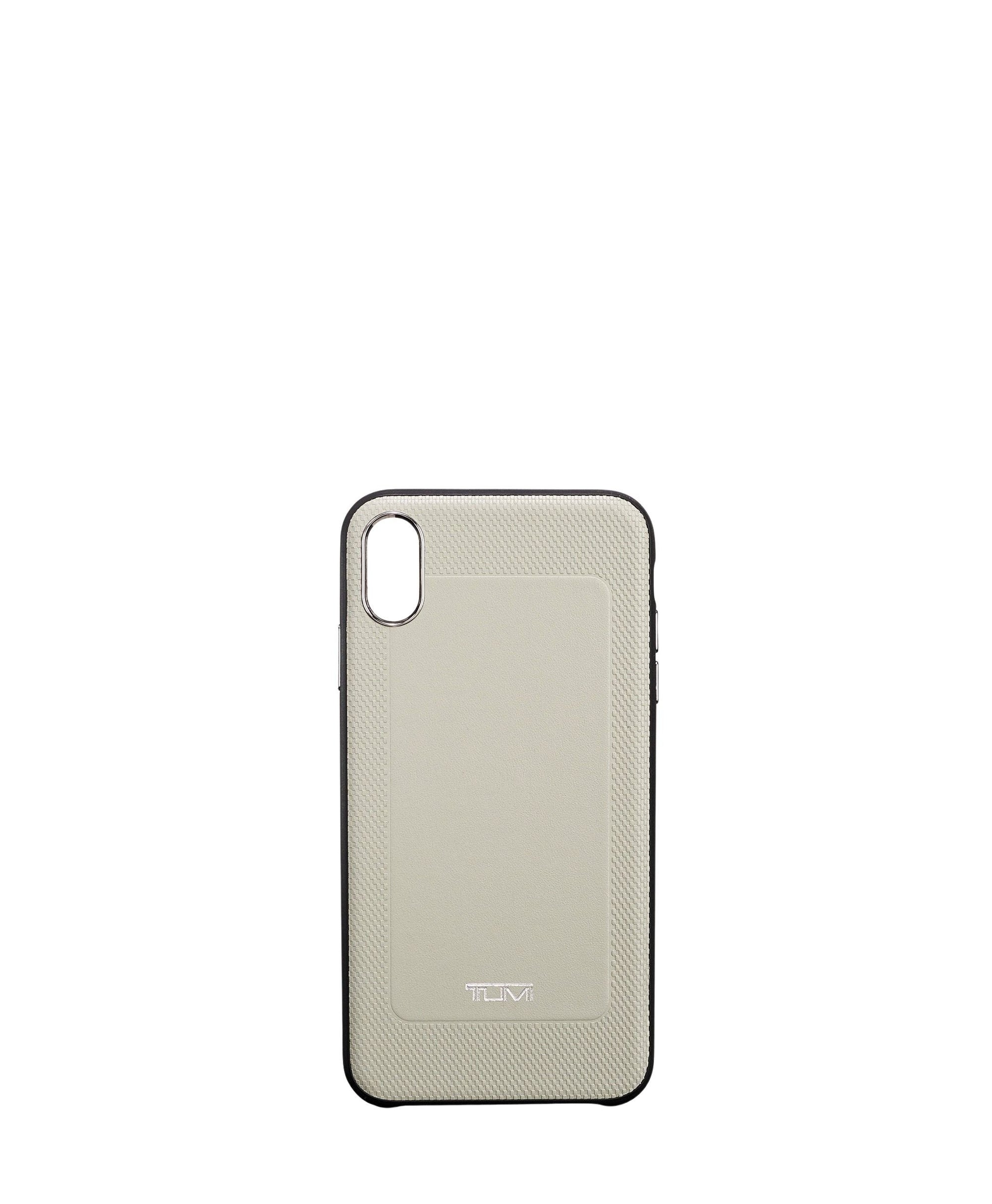 Coque de téléphone Iphone XS Max en cuir - Grey