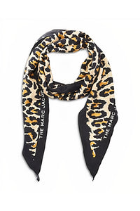 Écharpe imprimée léopard - Natural