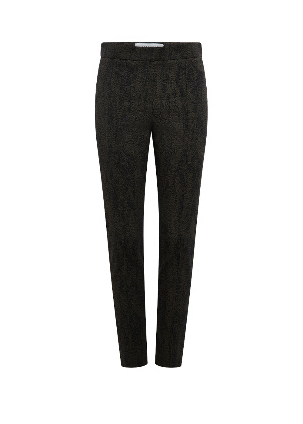 Pantalon imprime ikat - Kaki