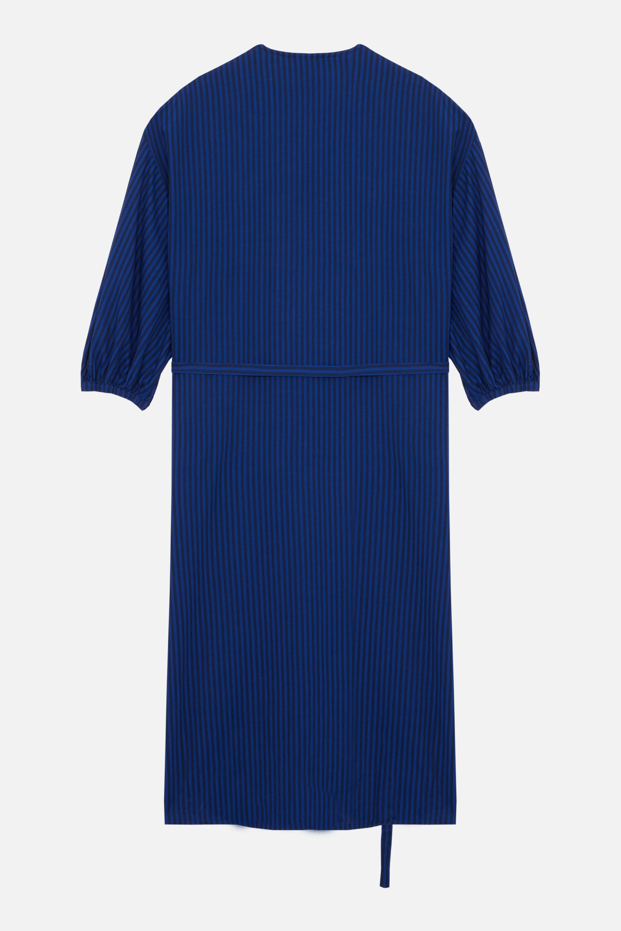 Robe midi Fine Melina - Marine