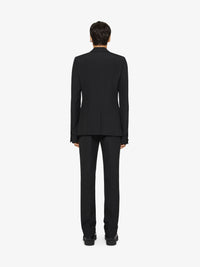 EXTRA FITTED JACKET SATIN PEAK LAPEL