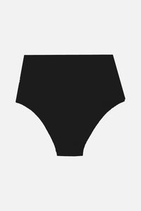 Bas de maillot de bain Dory à effet gauffré - Noir