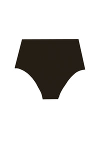 Bas de maillot de bain Dory à effet gauffré - Noir