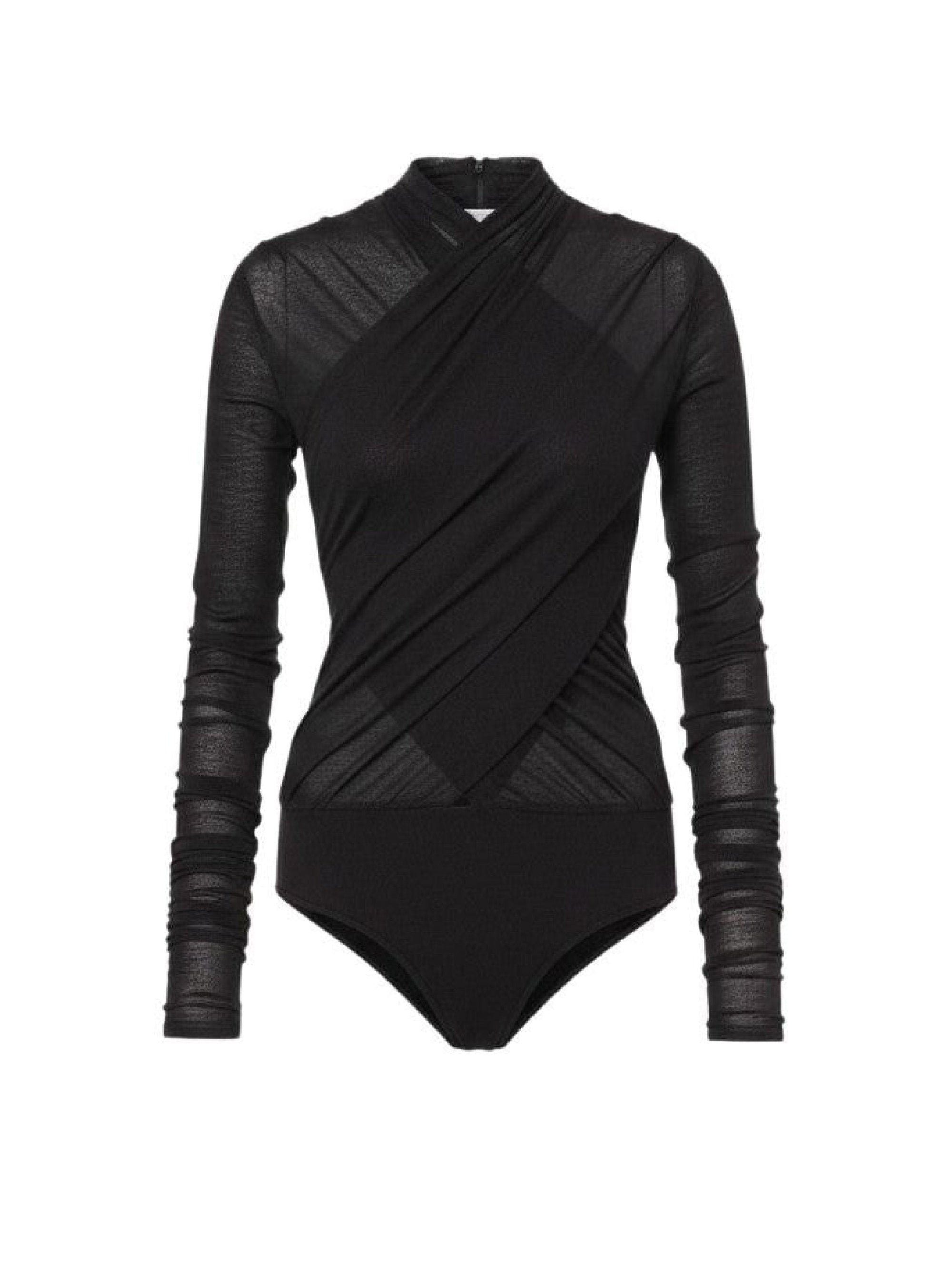 Body manches longues en laine - Grey