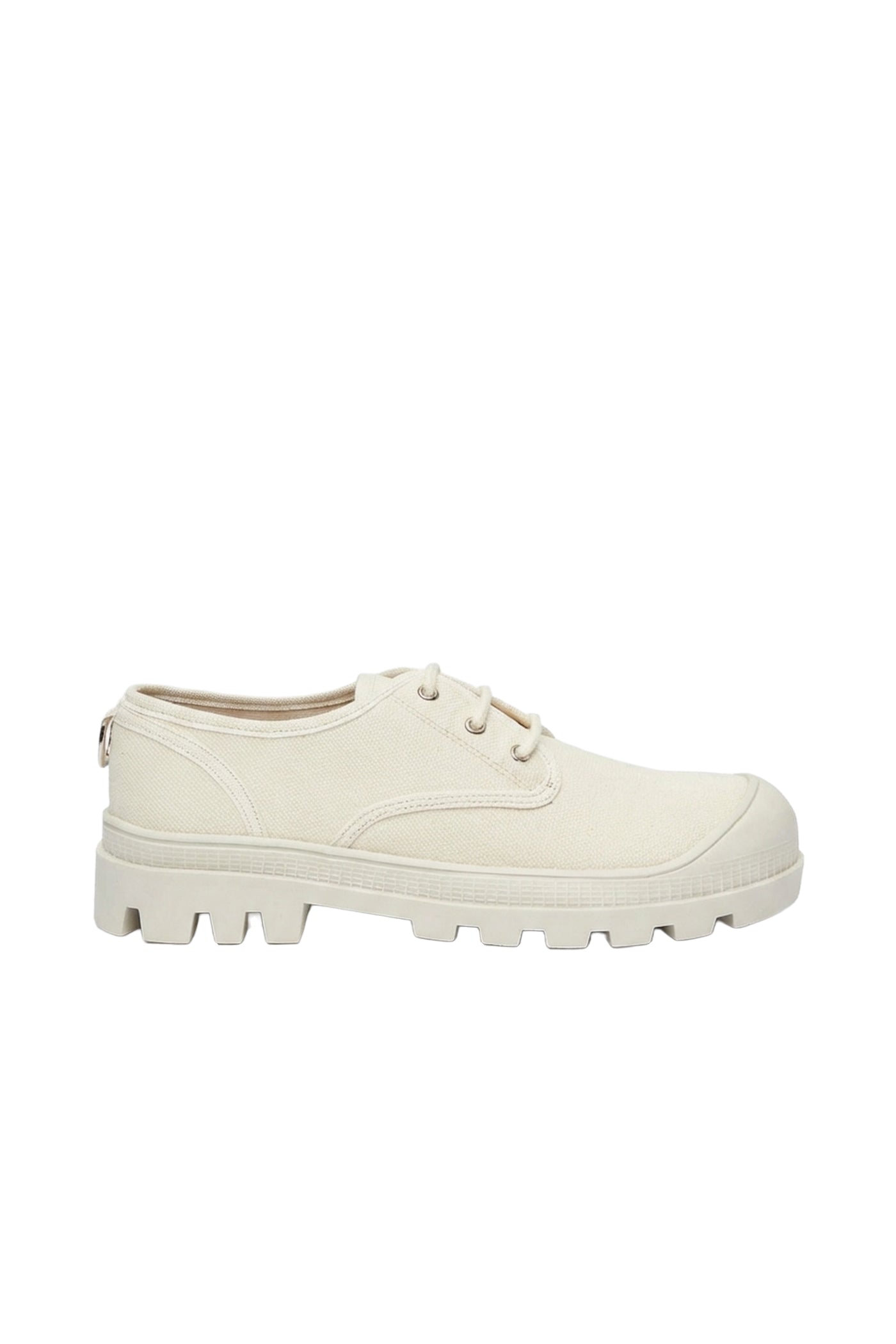 Baskets Joshua en coton - Ecru