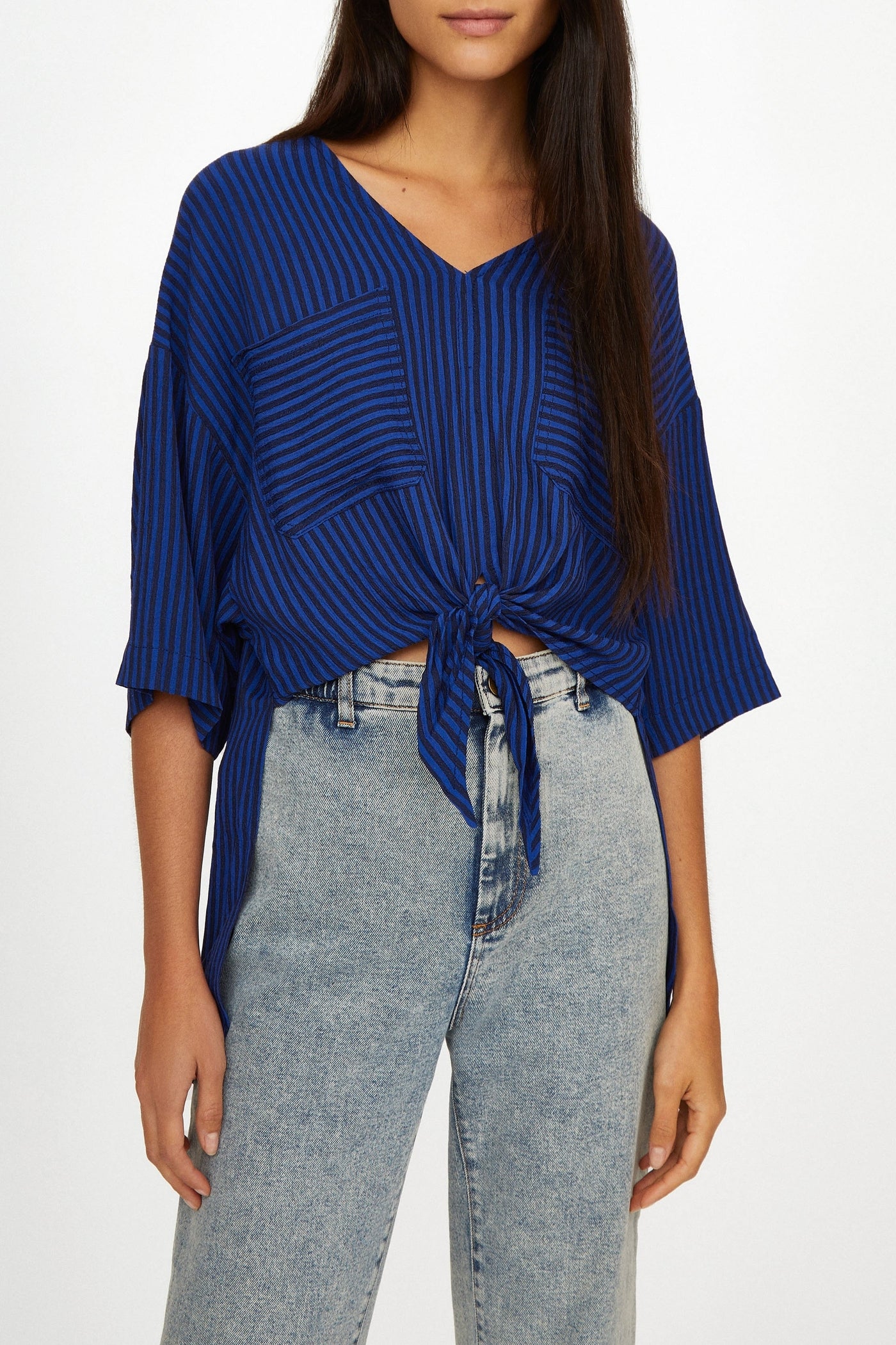 Blouse Bacio Melina - Mandarine