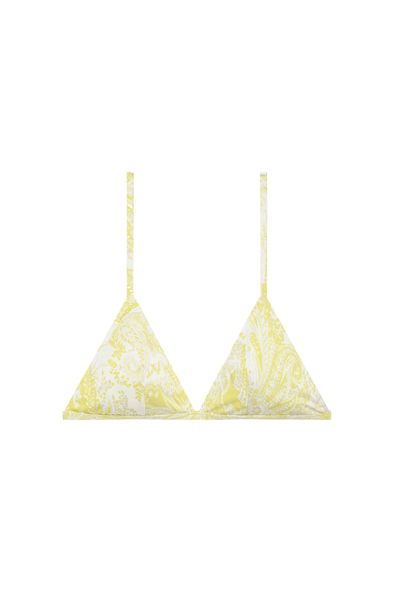 Music bikini top with paisley motif - Soleil