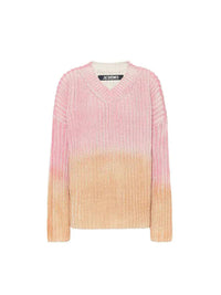 Pull Soleil à manches longues - Pink