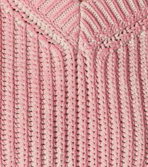 Pull Soleil à manches longues - Pink