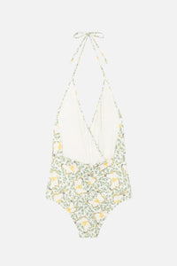 Maillot de bain Falcon à motif papillon - Lait