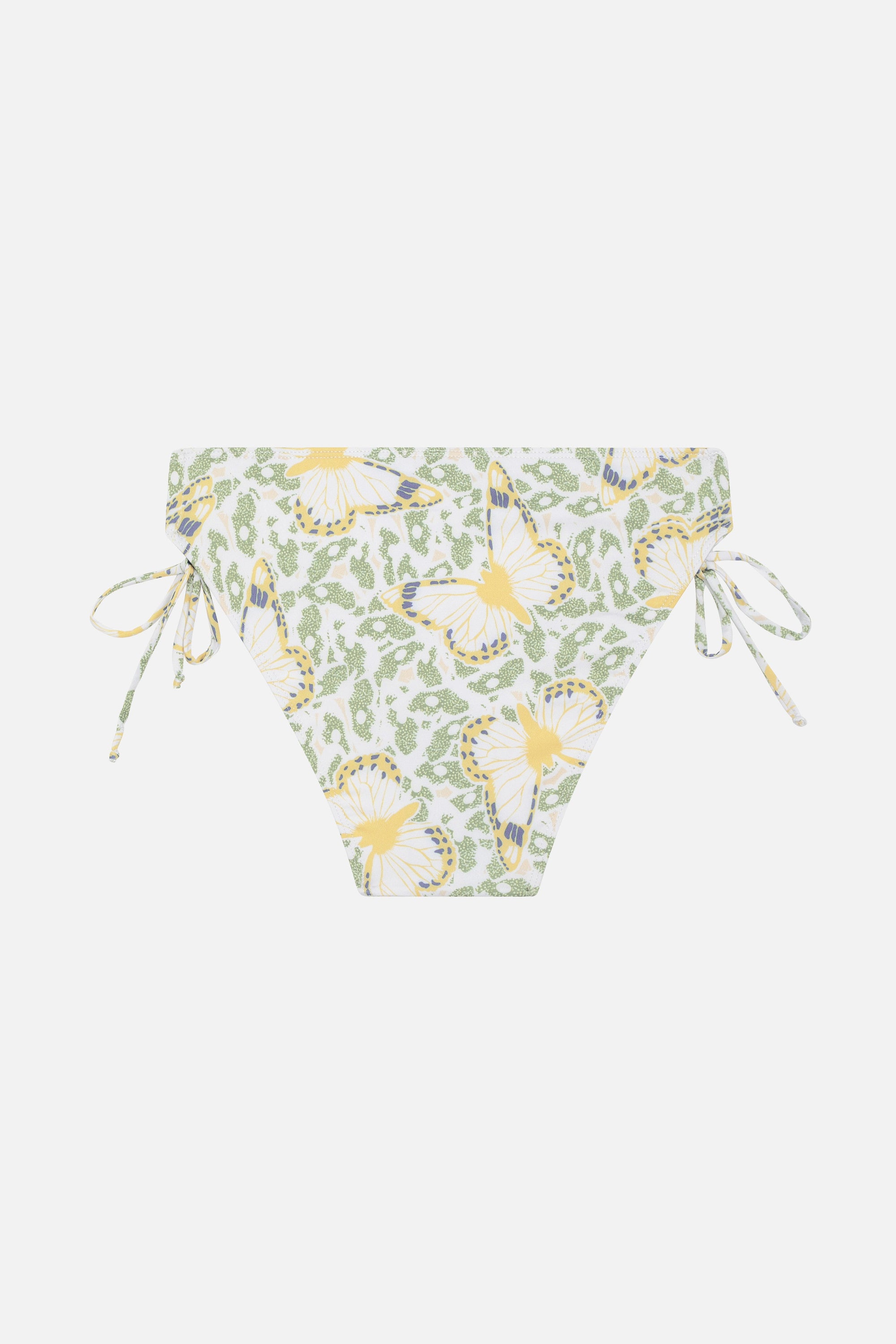 Wood butterfly bikini bottoms - Milk