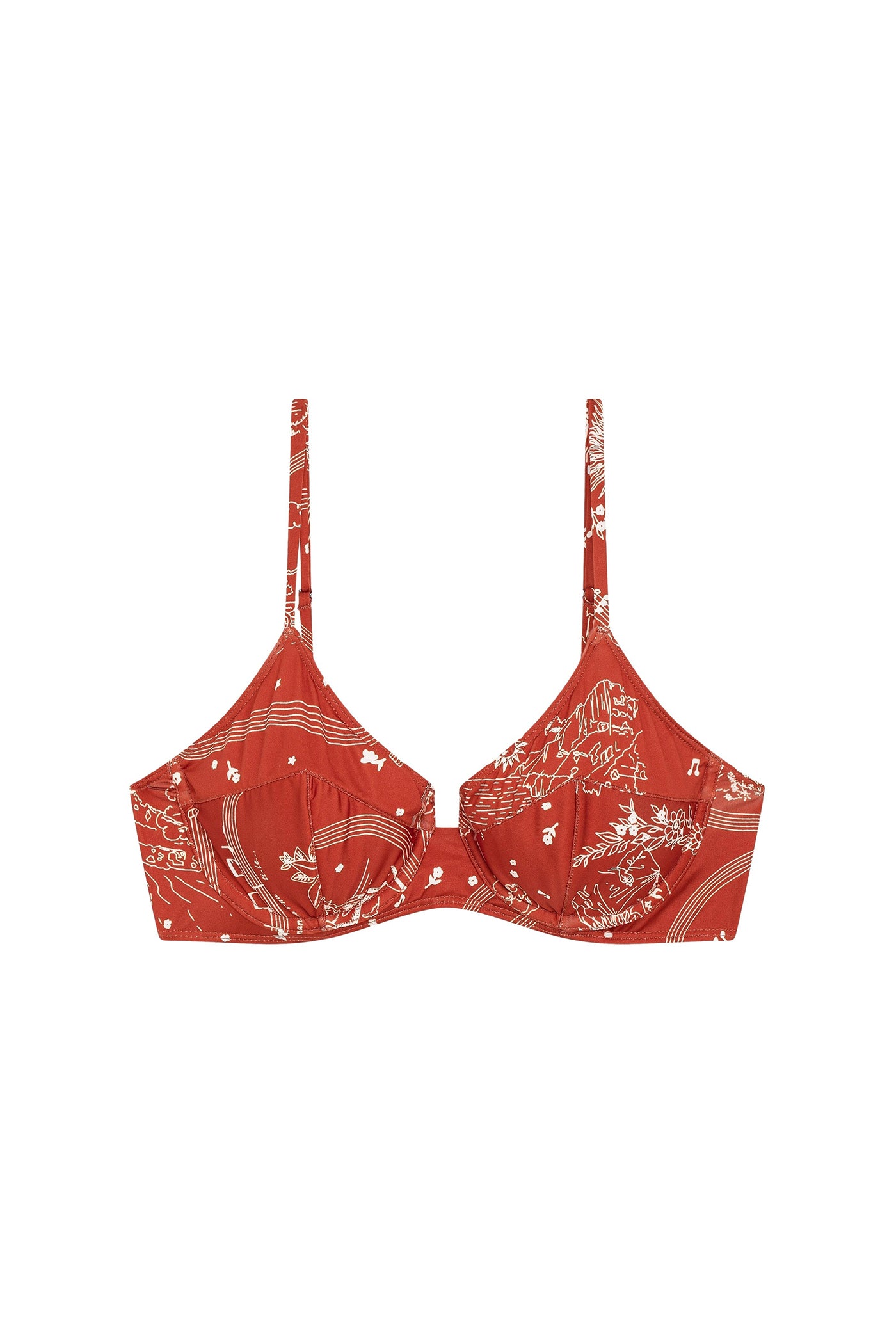 Boy pattern swimming costume top - Terre