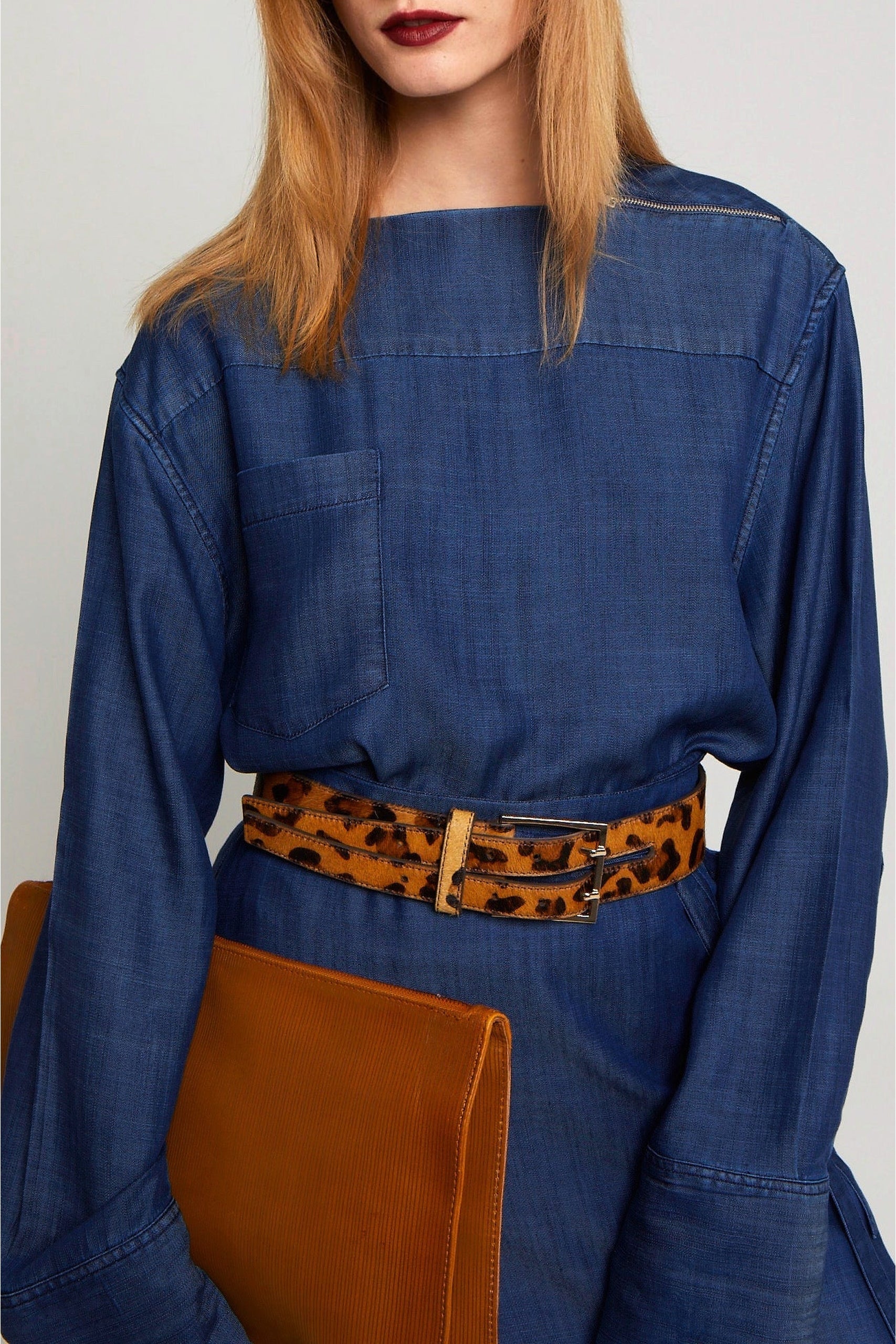 Blouse Kolmann coupe ample - Navy