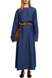 Jupe Ruelle coupe longue - Navy