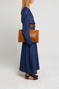 Jupe Ruelle coupe longue - Navy