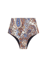 Dory paisley bikini bottoms - Denim