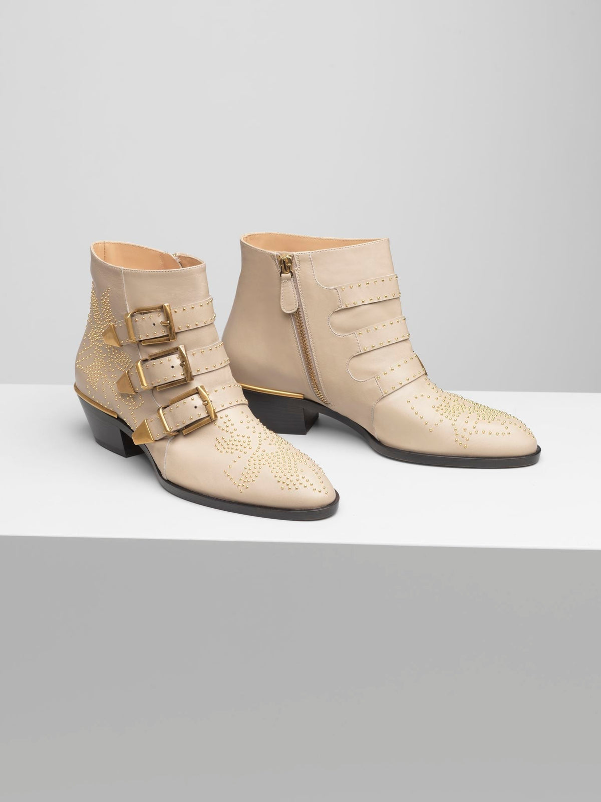 BASEPLUS_Nomad Beige ANKLE BOOTS - Nomad Beige