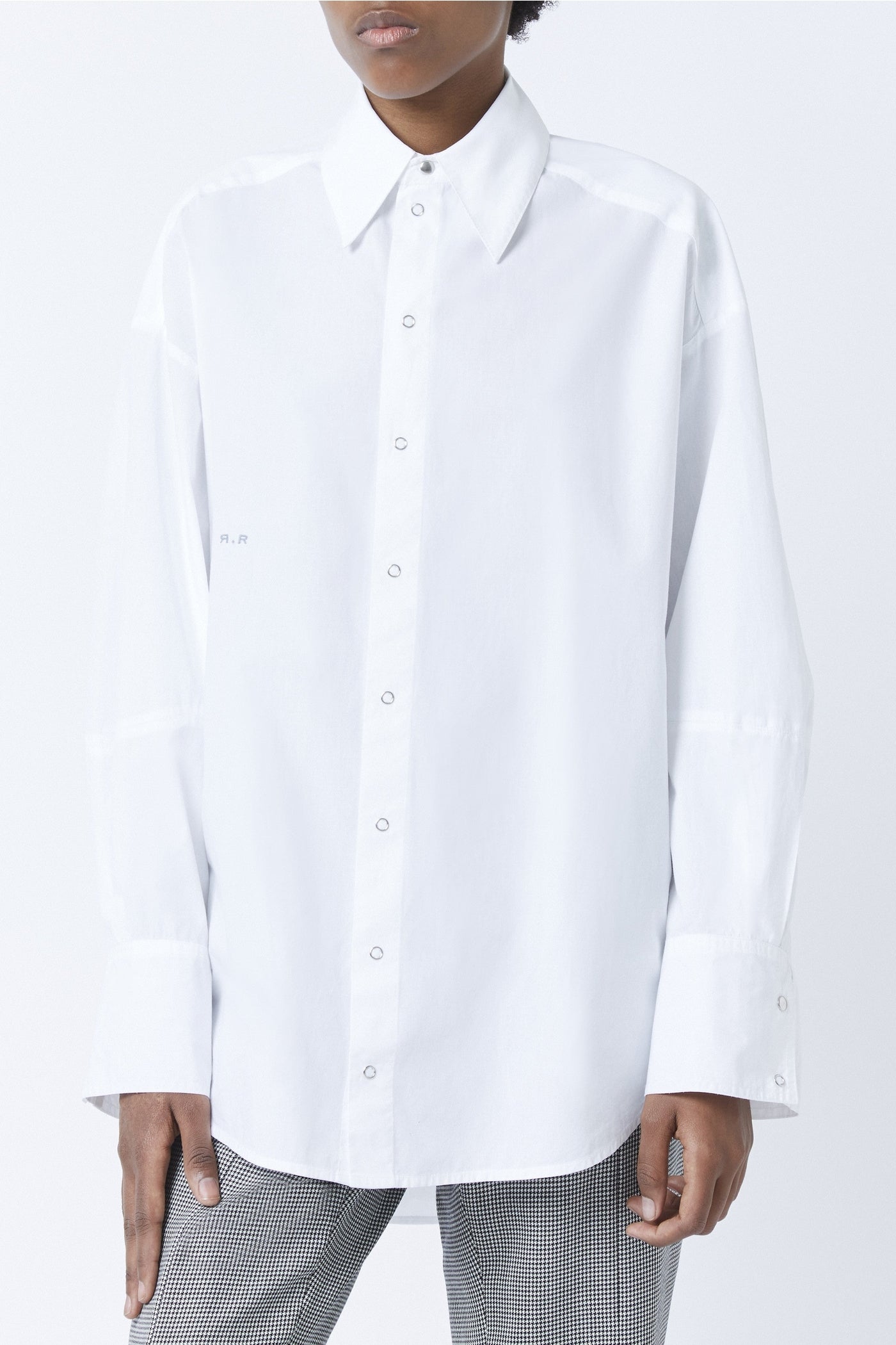 Chemise Ritchie en popeline - Blanc
