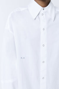 Chemise Ritchie en popeline - Blanc