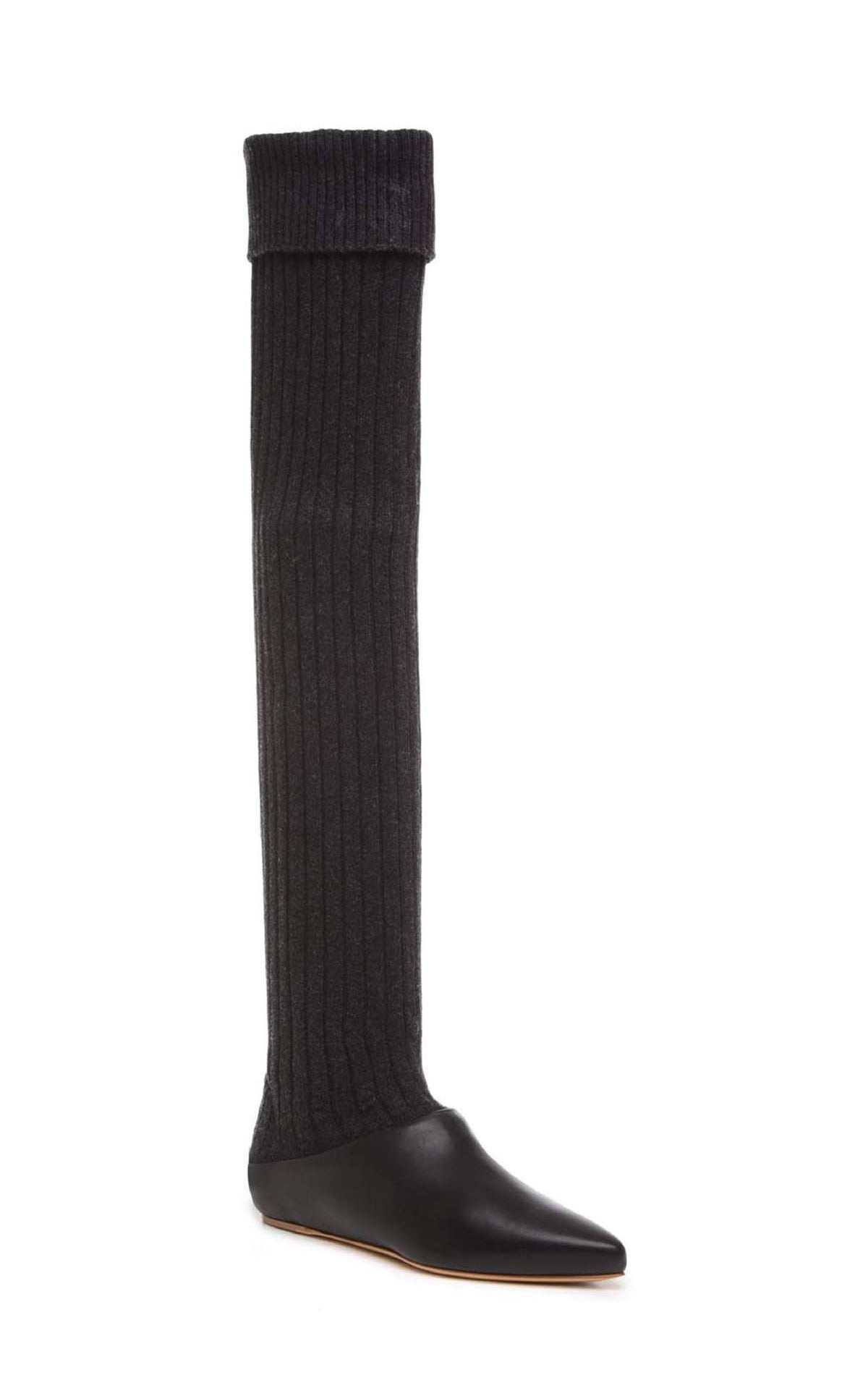 Black / Bottes Jimena en cuir - Black