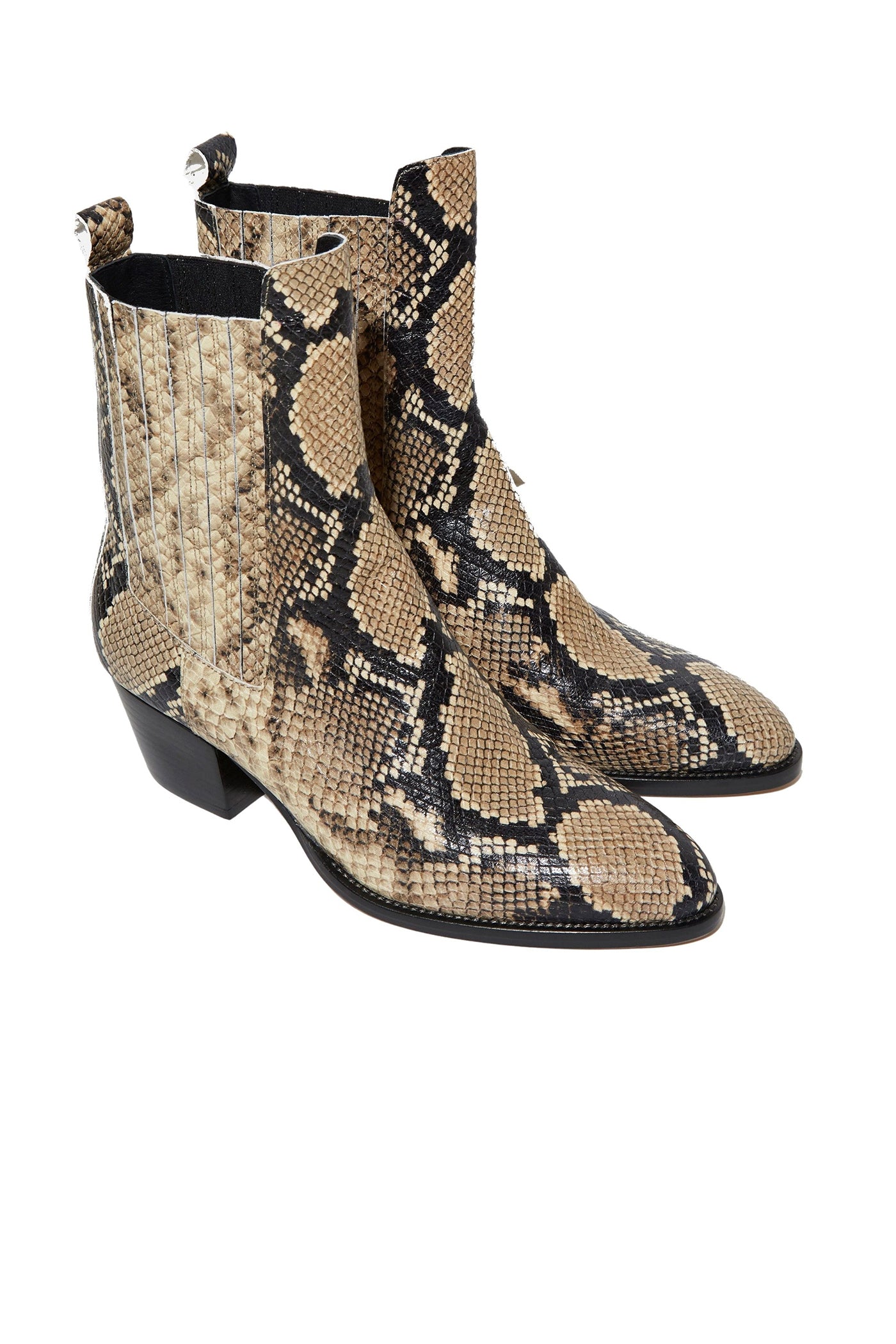 Bottes Mania en cuir - Imprimé