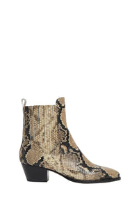 Bottes Mania en cuir - Imprimé