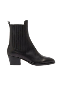Bottes Mania en cuir - Noir