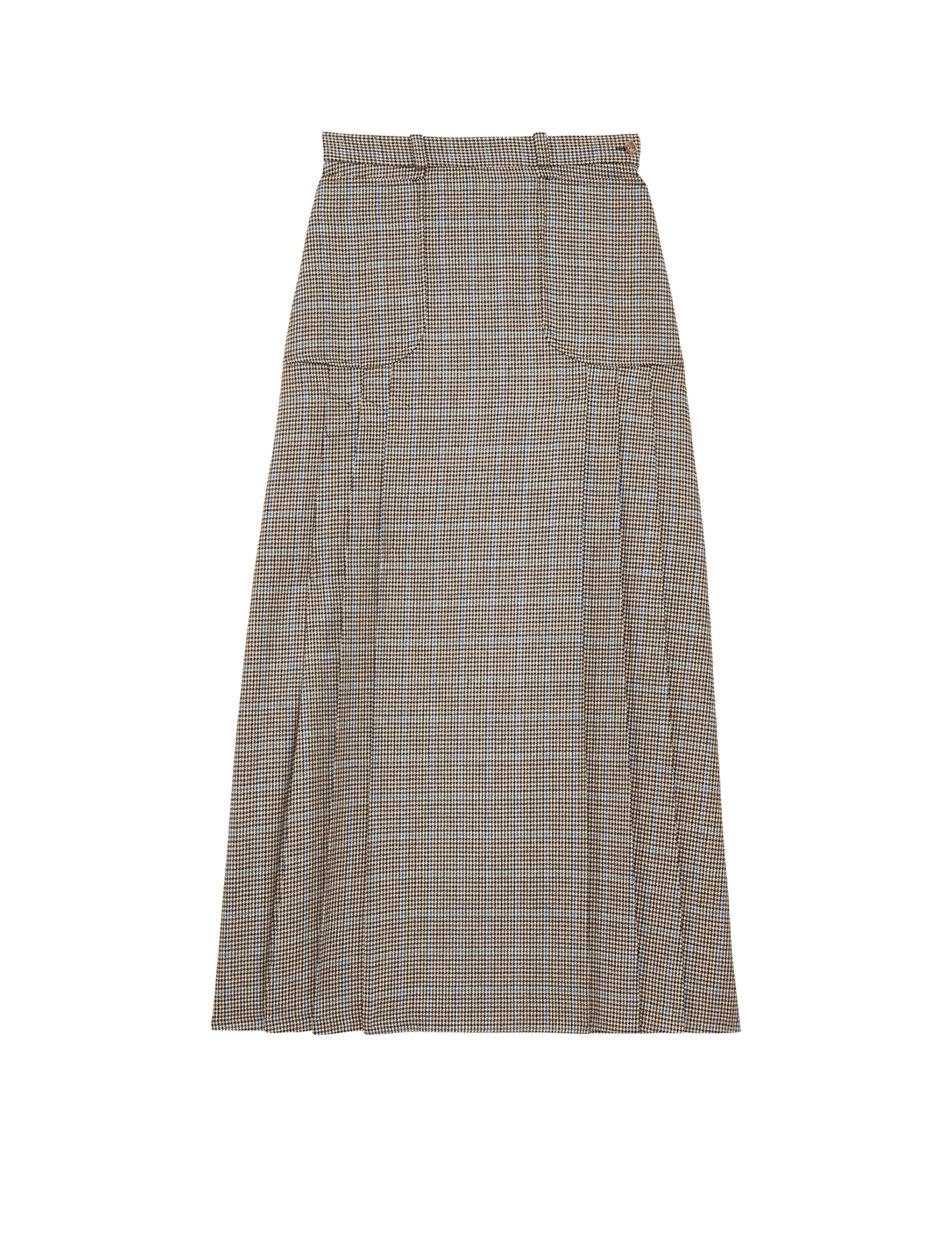 16qty RELIQUAT 90€ 14,3%  / Jupe Leila en laine mélangée - Multicolor