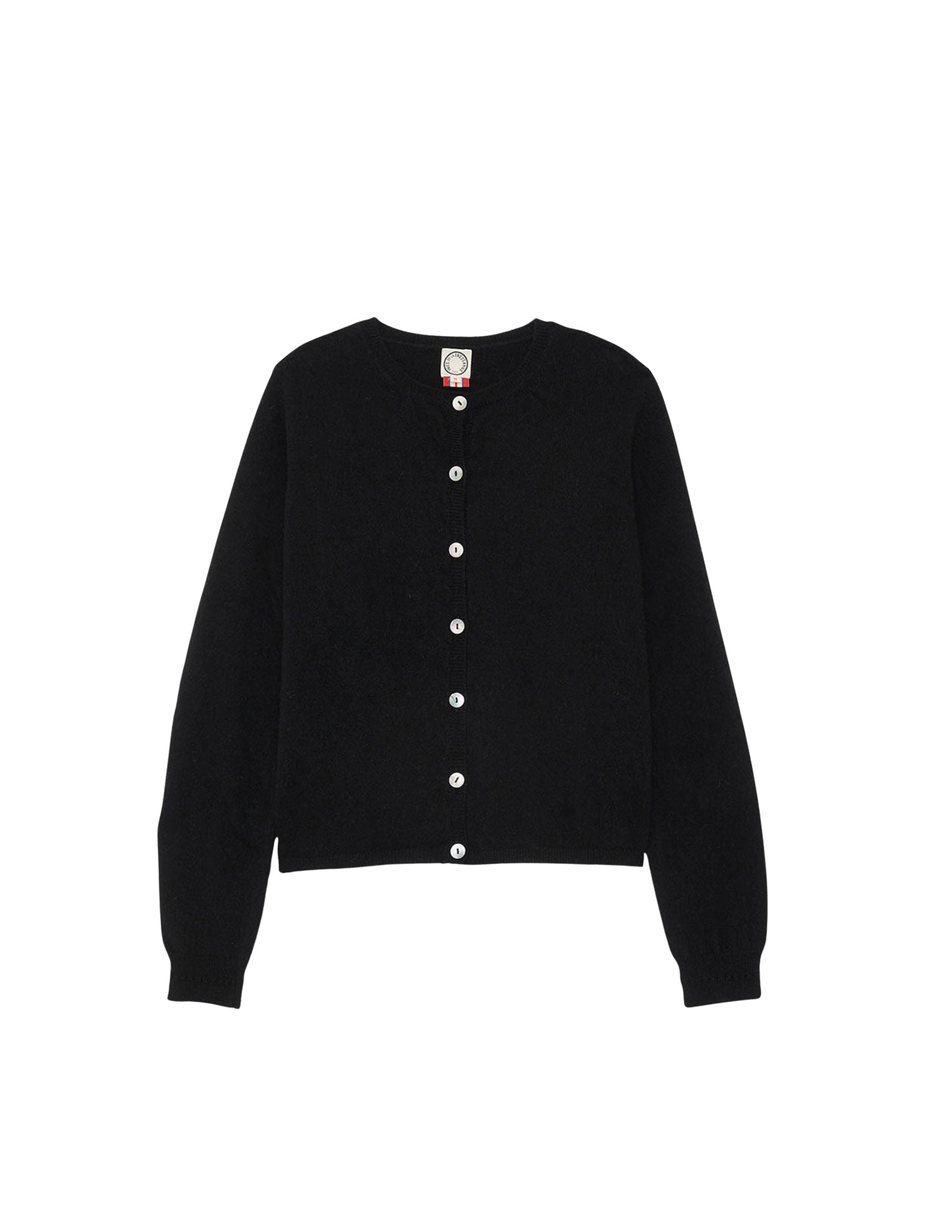1qty RELIQUAT 75€ 14,3%  / Cardigan Cesaria en laine - Black