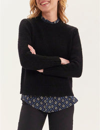 20qty RELIQUAT 110€ 12,5%  / Pull Laia en laine - Black