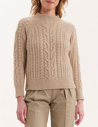24qty RELIQUAT 90€ 20%  / Pull Louison en laine - Beige