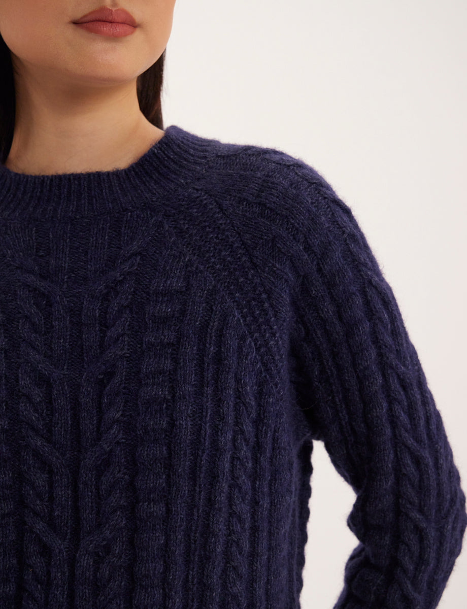 17qty RELIQUAT 90€ 12,5%  / Pull Louison en laine - Blue