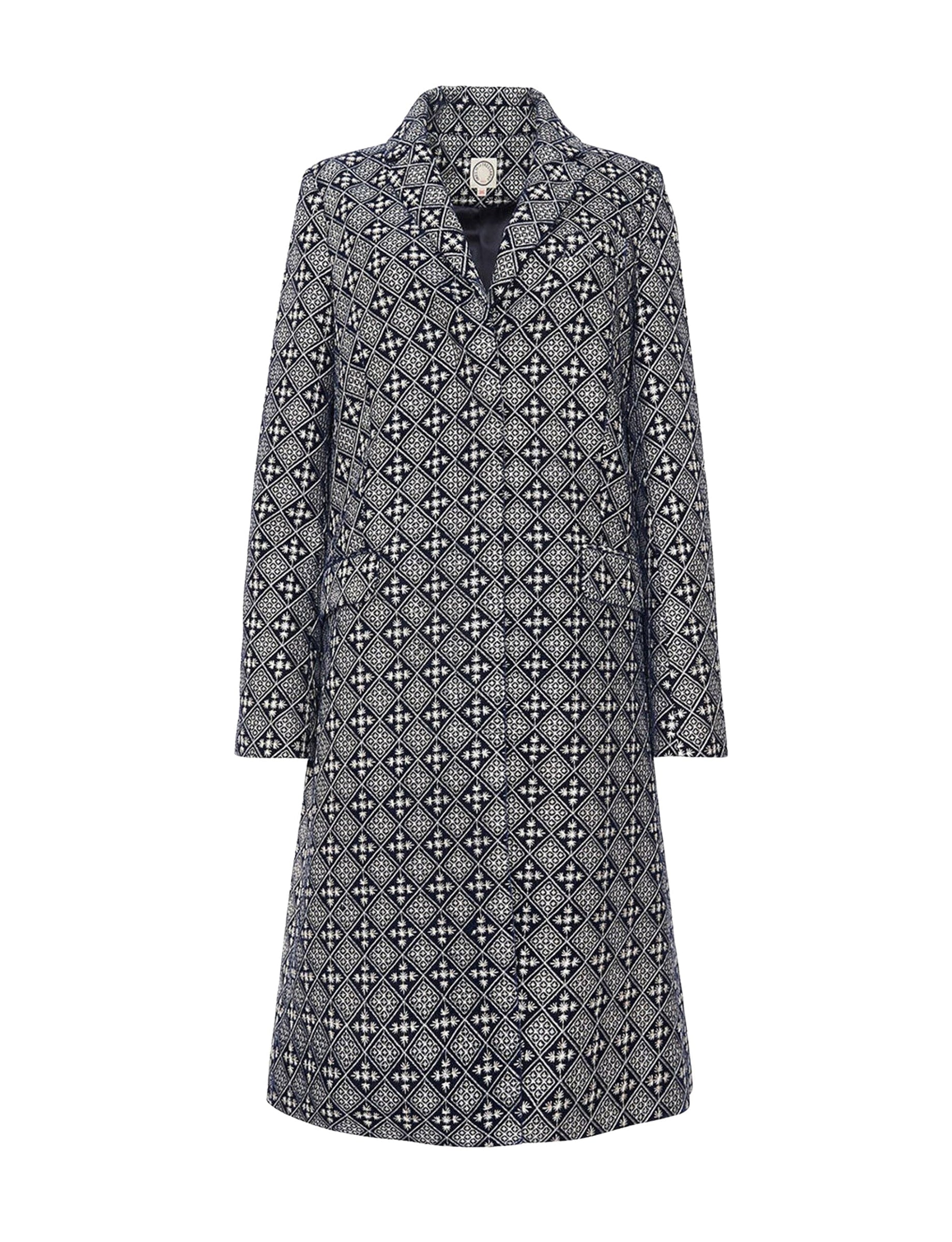21qty RELIQUAT 190€ 17,2%  / Manteau Franck - Navy White