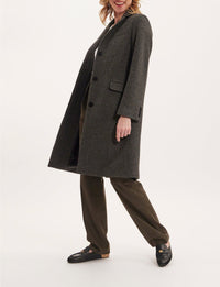 1qty RELIQUAT 190€ 0%  / Manteau Franck en laine - Grey
